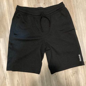 Black Reebok Sweat Shorts Size M